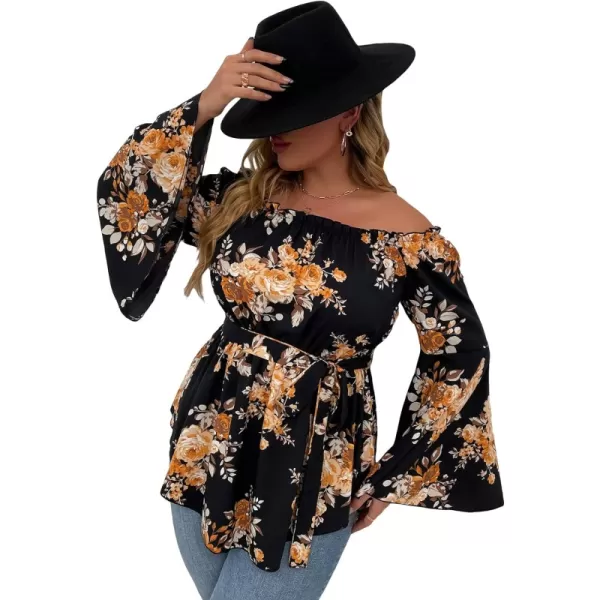 Black Floral