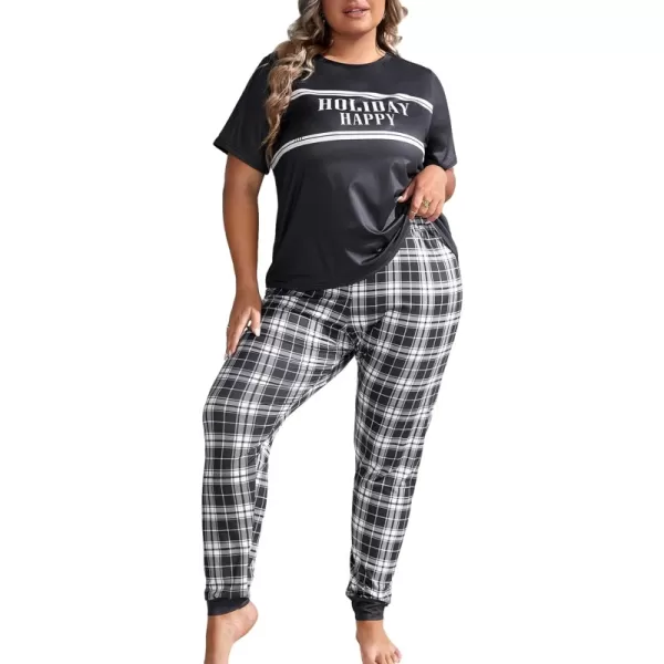 Black White Plaid