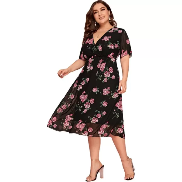 Black Floral