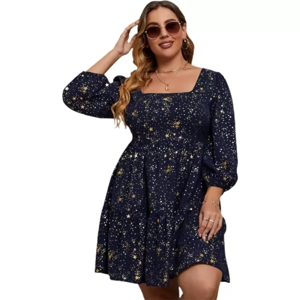 A Navy Blue Galaxy