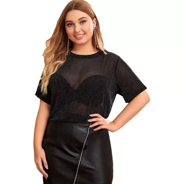 Black Glitter