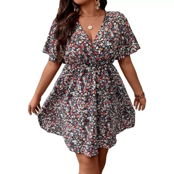Ditsy Floral Black