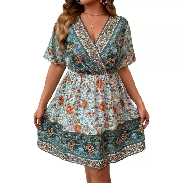 Light Blue Floral