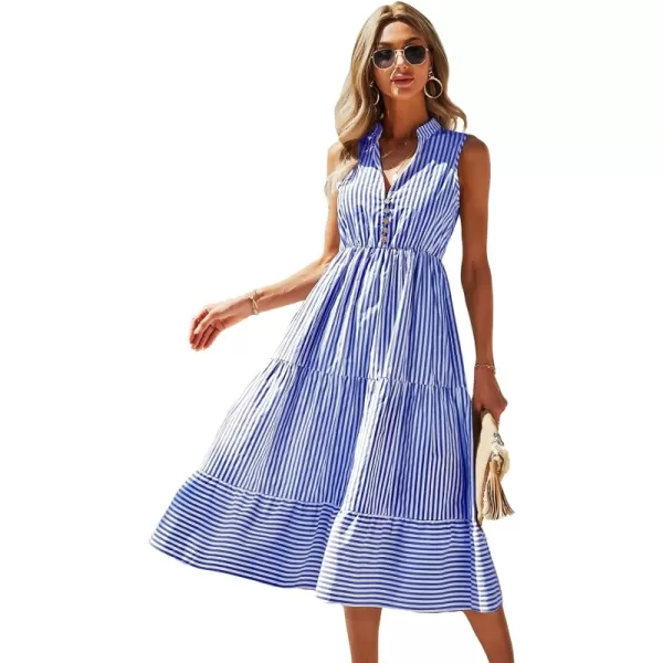 Blue and White