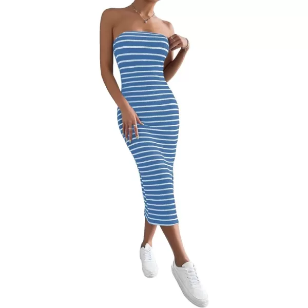 Blue and White