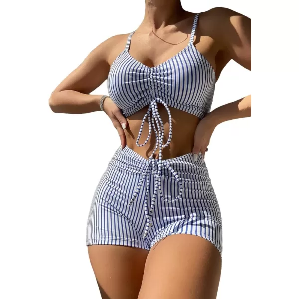 Blue and White B