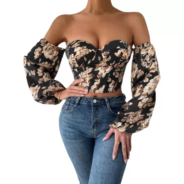 Black Floral
