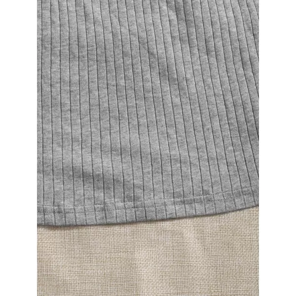 Floerns Women's 3 Pieces Basic Sleeveless Rib Knit Spaghetti Strap Crop Cami Top