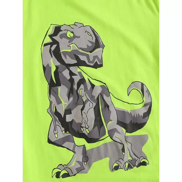 Floerns Boys 2 Piece Outfits Print Short Sleeve Camo Tee Shirt and Drawstring Shorts Set
