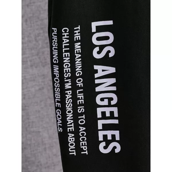Floerns Boy's Slogan Print Round Neck Casual Short Sleeve Tee Shirt