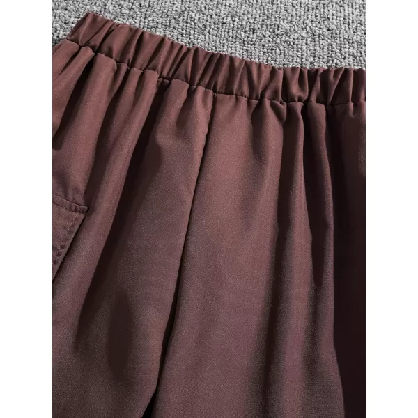 Floerns Girls 2 Piece Outfit Letter Print Rib Knit Crop Tank Top and Cargo Pants