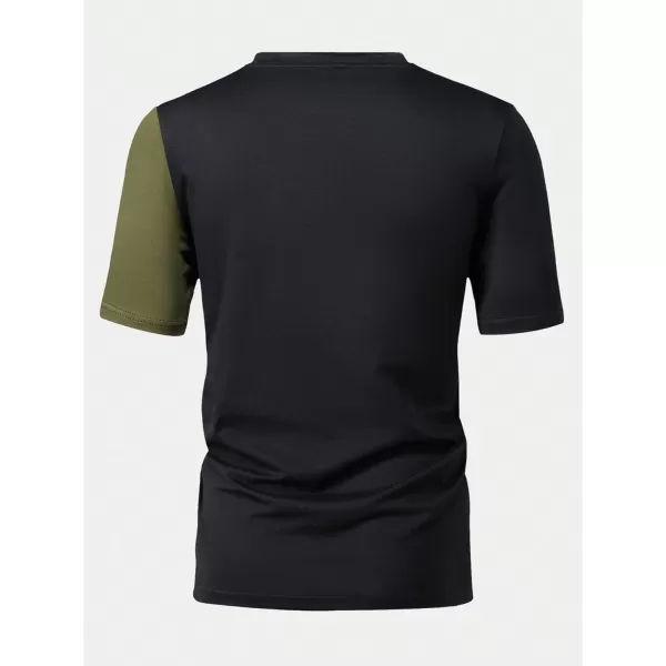Floerns Men's Casual Color Block Letter Graphic Print Short Sleeve T Shirt Tops