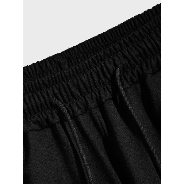 Floerns Men's Drawstring Waist Track Shorts 3 Packs with Pockets