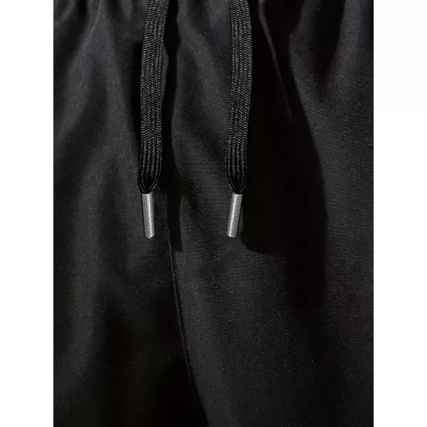 Floerns Men's Graphic Print Drawstring Waist Streetwear Jogger Cargo Pants