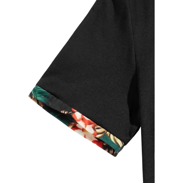 Floerns Men's Graphic Print T Shirt Drawstring Waist Shorts Set 2 Piece Outfit