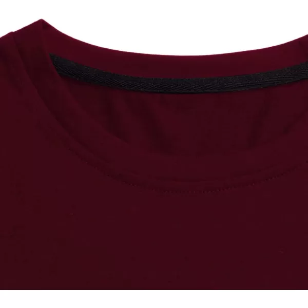 Floerns Men's Letter Print Short Sleeve Colorblock Crewneck Casual Tee Shirt