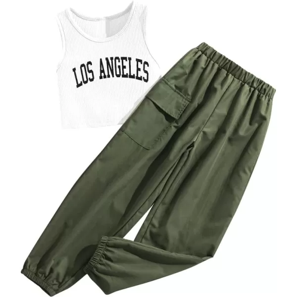 Army Green White