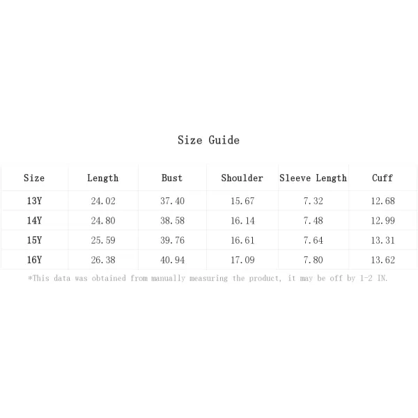 Floerns Boys 3 Pcs Solid Basic Patchwork Loose Crewneck Short Sleeve Tee Shirt