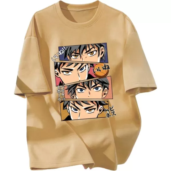 Floerns Boy's Cartoon Graphic Print Short Sleeve Loose Fit Tee Shirts