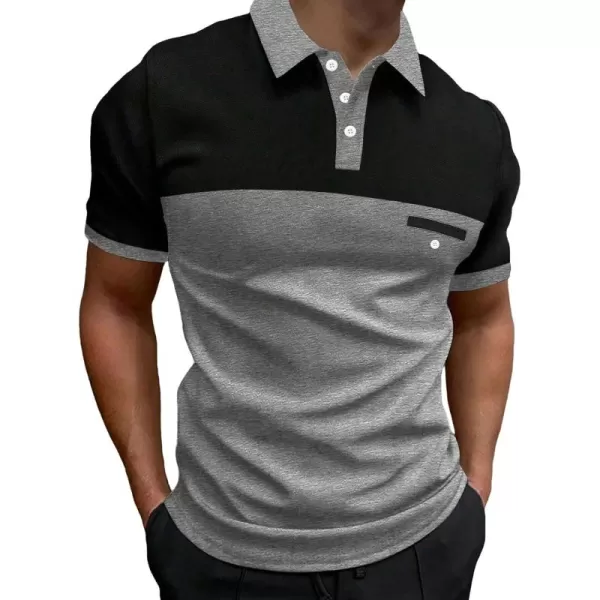 Grey and Black