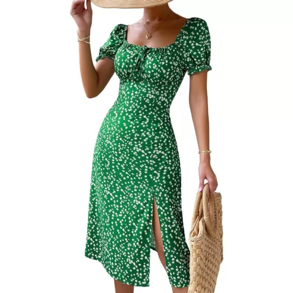Green Floral