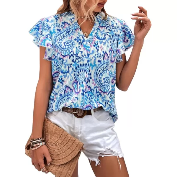 Blue Paisley