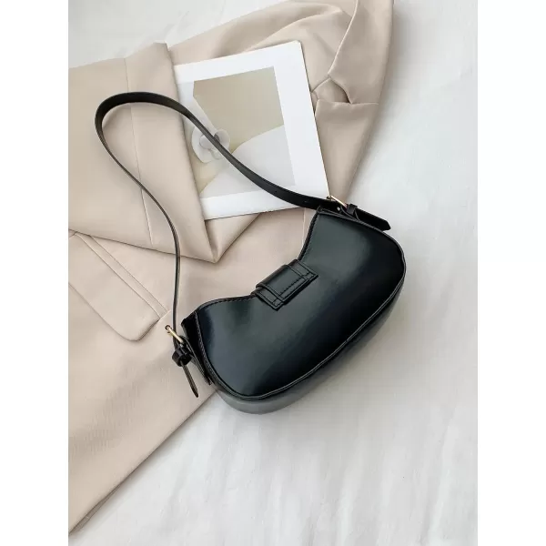 Floerns Women's Shoulder Bag Y2k Hobo Handbag Crossbody Bag Clutch Tote Handbag