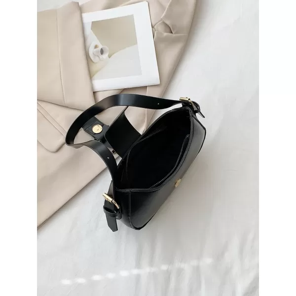 Floerns Women's Shoulder Bag Y2k Hobo Handbag Crossbody Bag Clutch Tote Handbag