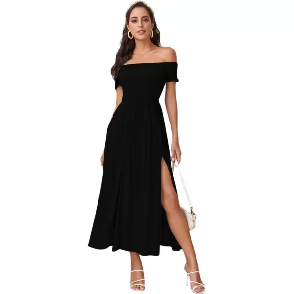 A Solid Black