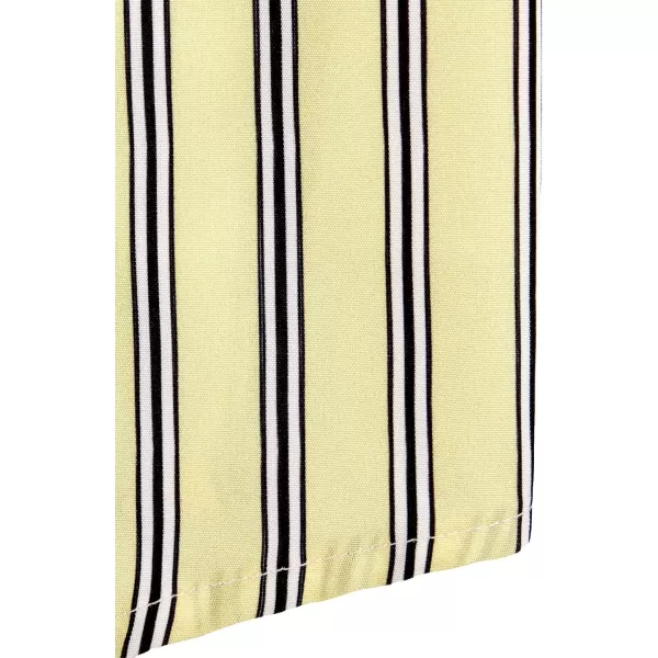 Floerns Men's Striped Shirts Casual Short Sleeve Button Down Shirts