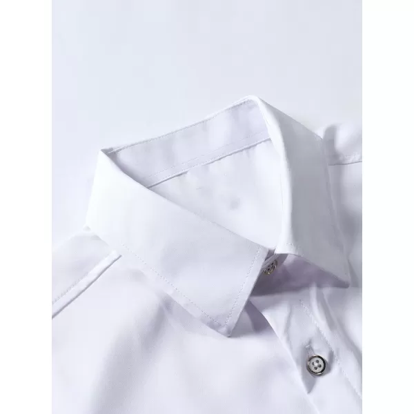 Floerns Men's Striped Shirts Casual Short Sleeve Button Down Shirts