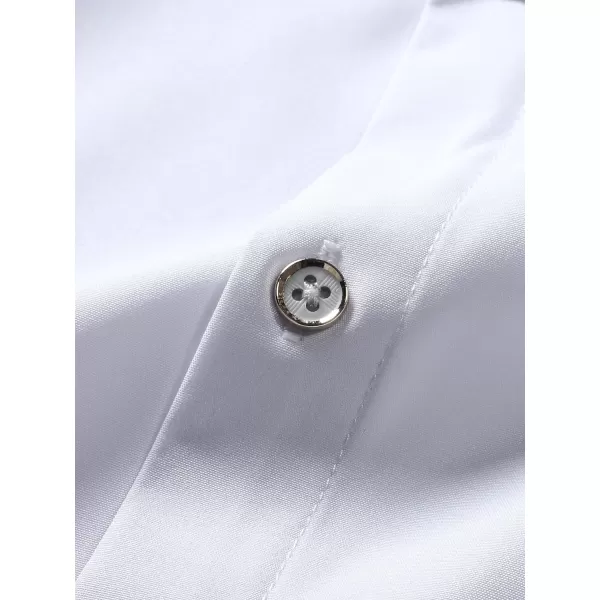 Floerns Men's Striped Shirts Casual Short Sleeve Button Down Shirts