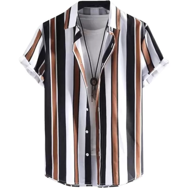Brown Black Striped