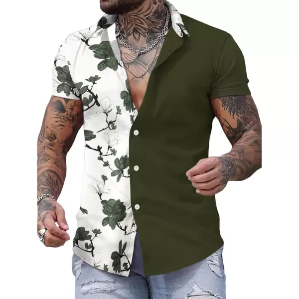 Green Floral Multi