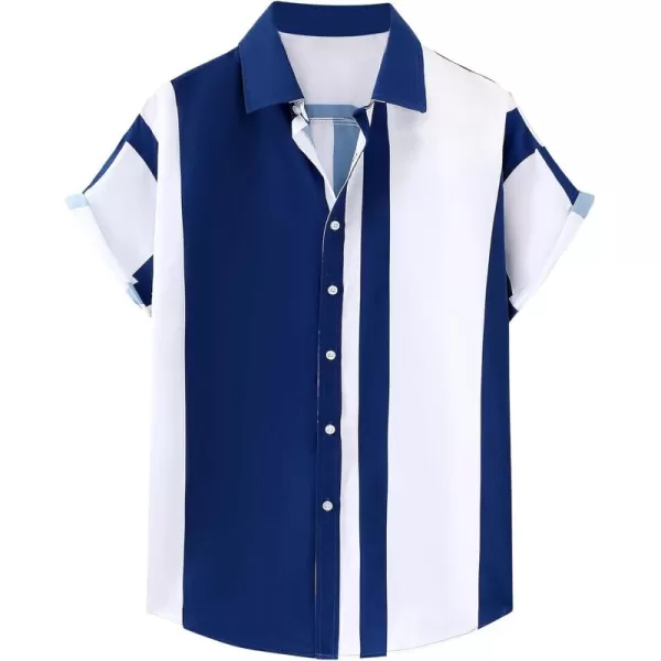 Blue and White