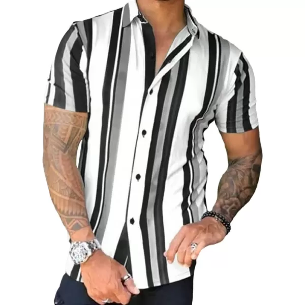White Striped Multi