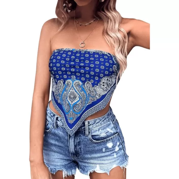 Royal Blue Paisley