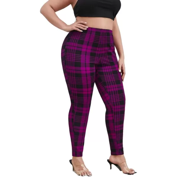 Purple and Black