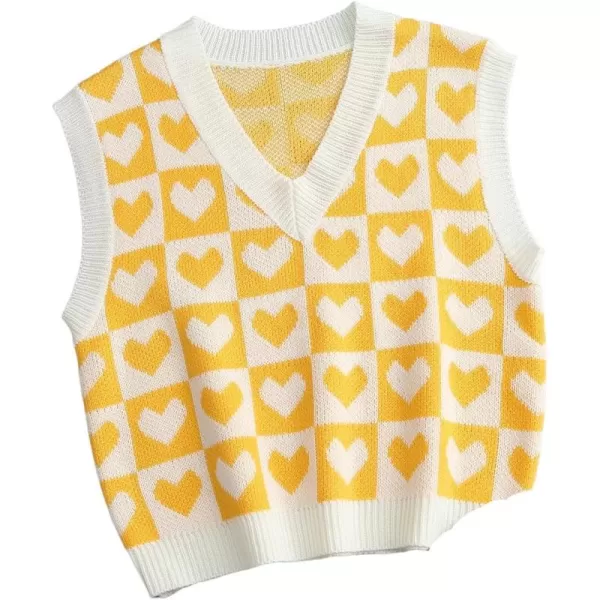 Yellow and White