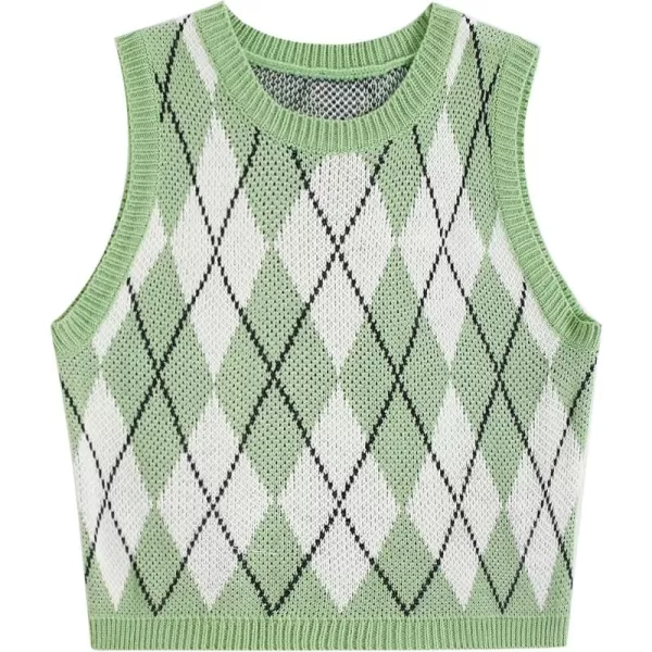 Green Argyle