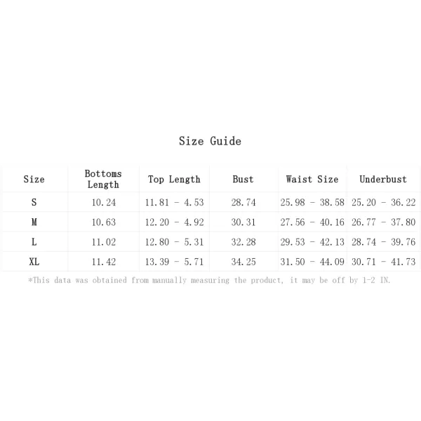 Floerns Women's 2 Piece Solid One Shoulder Frilled Trim Ruffle Bikini Swimsuit Set