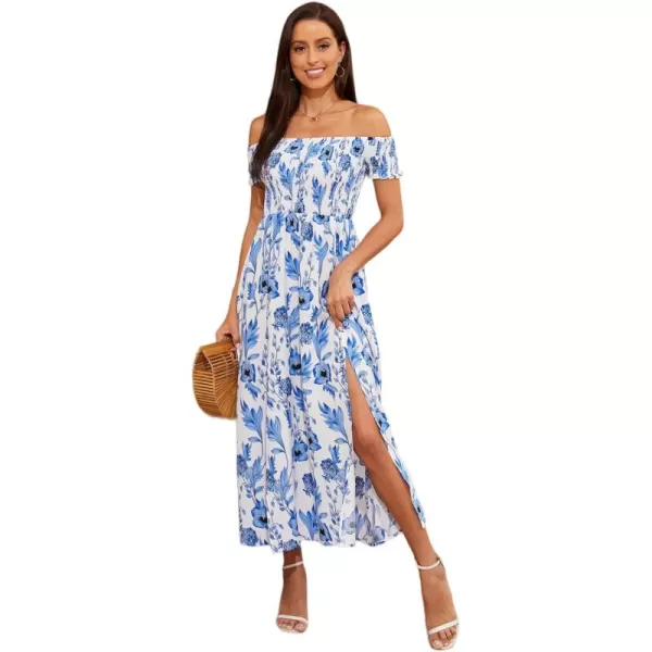 Blue White
