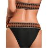 imageFloerns Womens Printed S Summer Beachwear Underwear Bikini Swimsuit BottomsBlack