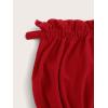 imageFloerns Womens Tie Back Ruched Bandeau with Cheeky Thong Bikini Bathing SuitBurgundy