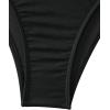 imageFloerns Womens 2 Piece Bathing Suit Cut Out Criss Cross Halter Bikini SetBlack