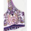 imageFloerns Womens 2 Piece Bathing Suit Scoop Neck Bikini Shorts Tankini SwimsuitPurple