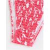 imageFloerns Womens Bathing Suit Floral Print High Waist 2 Piece Bikini SwimsuitRed White Multi