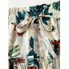 imageFloerns Womens Two Piece Outfit Floral Off Shoulder Drawstring Crop Top and Skirt SetGreen Multi