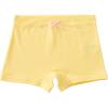 imageFloerns Girls 6 Pcs Solid Bow Front Boxer Brief Colorblock Underwear PantiesYellow Multi