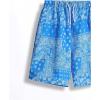 imageFloerns Boys 2 Pcs Boho Paisley Print Drawstring Waist Summer Beach Shorts with PocketsBlack and Blue